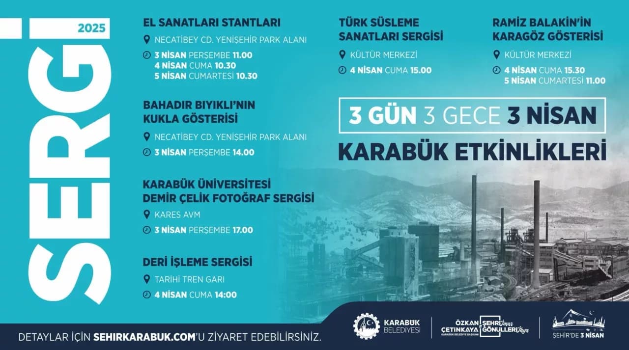 Karabük Belediye Başkanı Çetinkaya’dan Davet: “Karabük’ün 88. Yaşını Hep Birlikte Kutlayalım”