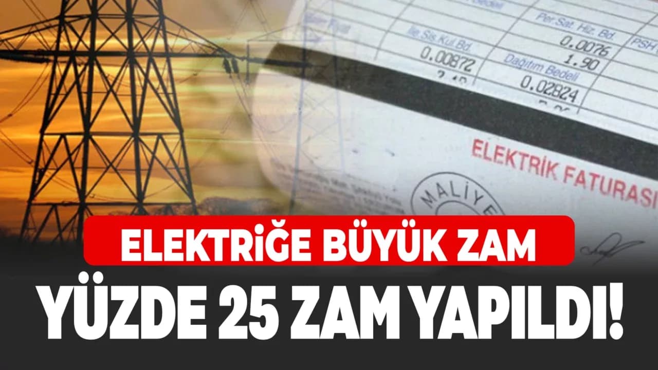 Elektrik ve Doğalgaz Fiyatlarına Yüksek Zam