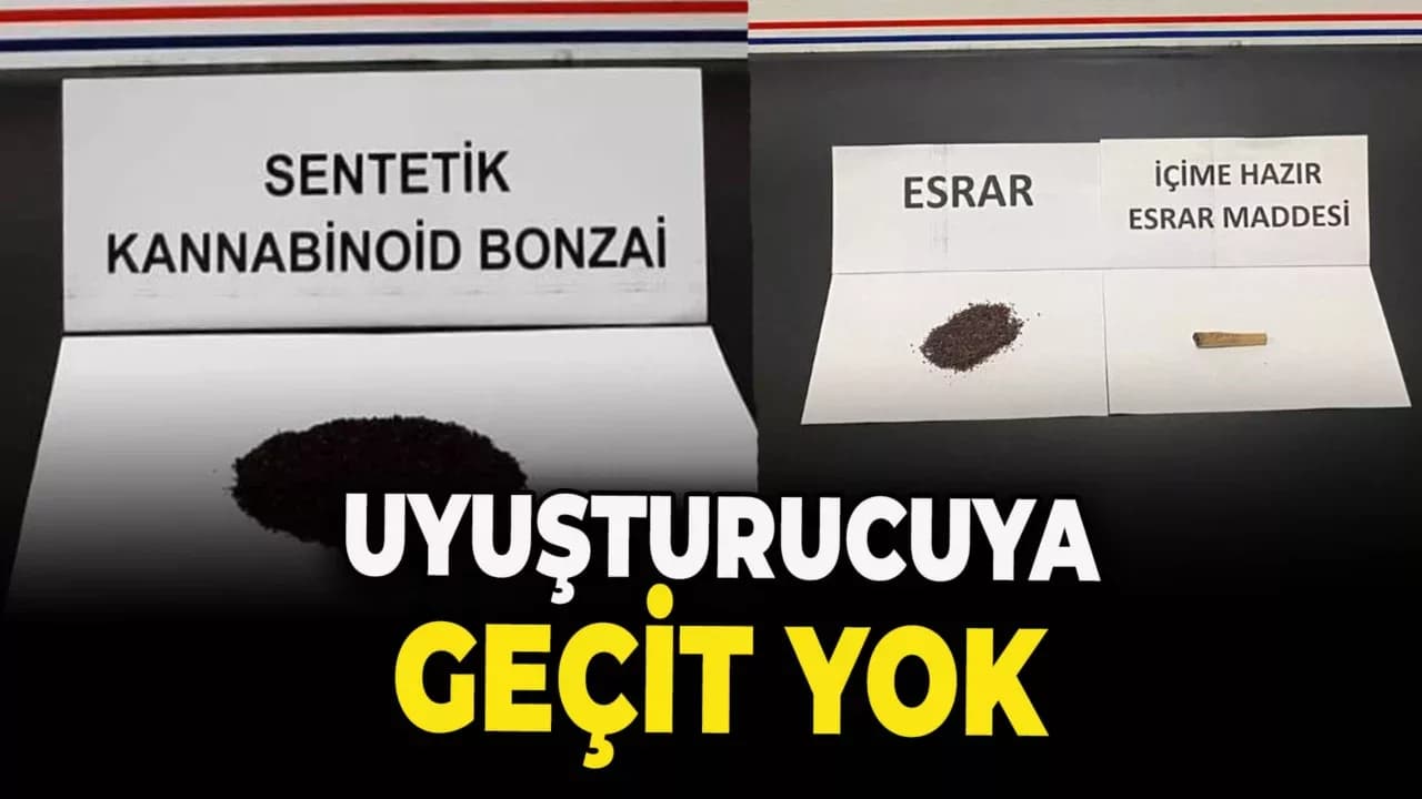 Karabük Jandarmadan Uyuşturucu Operasyonları