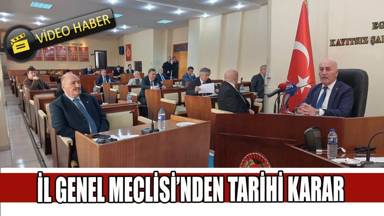 Karabük İl Genel Meclisi’nden Tarihi Karar