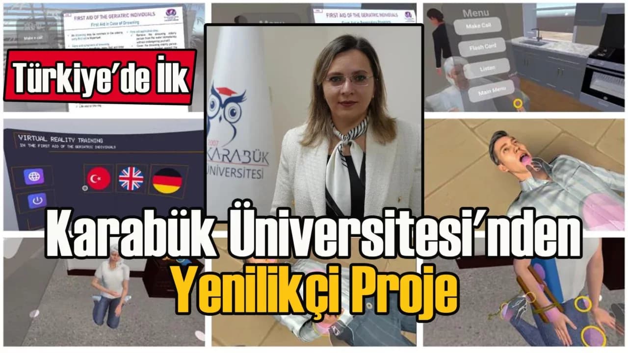 Karabük Üniversitesi Bir İlke Daha İmza Attı: Yaşlılara Yönelik Sanal İlk Yardım Eğitimi