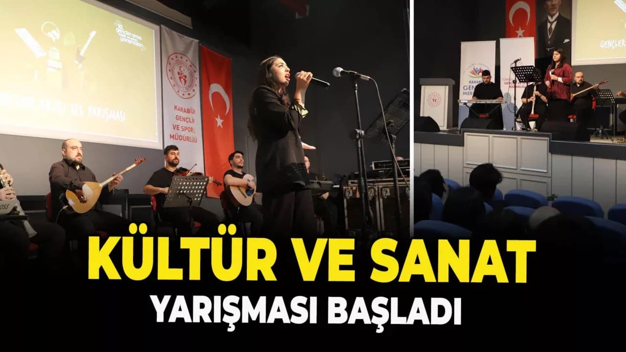 Gençler Arası Kültür ve Sanat Yarışması Başladı