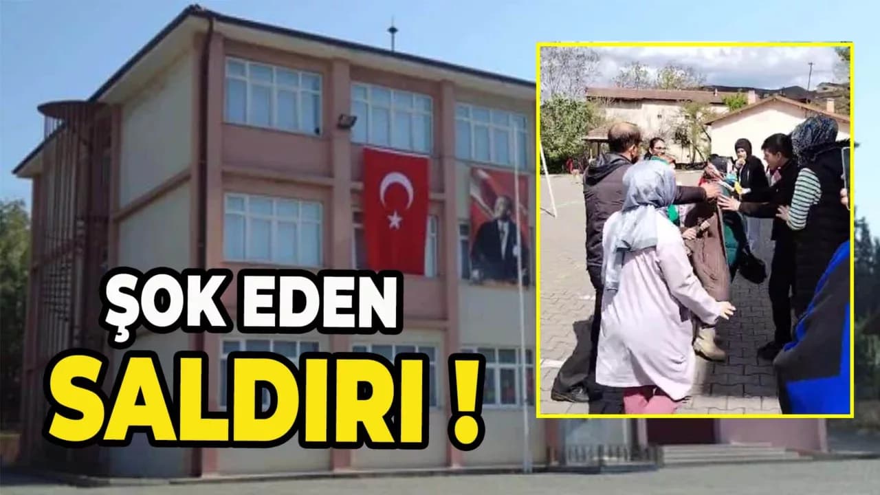 Öğlebeli İlkokulu'nda Şok Eden Saldırı!..