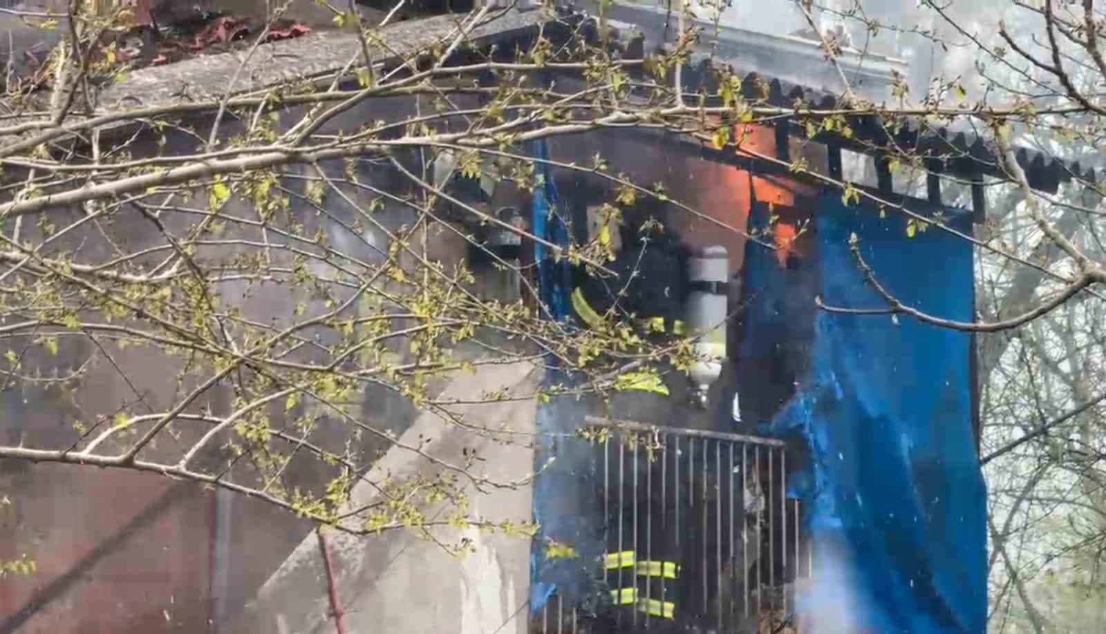 Sobayı tutuşturmak isteyen yaşlı kadın yanarak can verdi