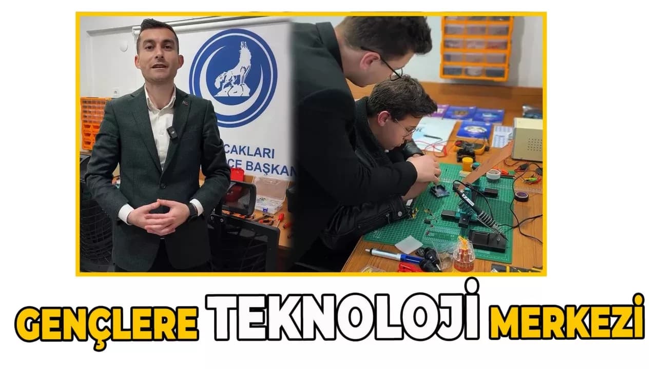 Safranbolu Ülkü Ocakları’ndan Gençlere Teknoloji Merkezi