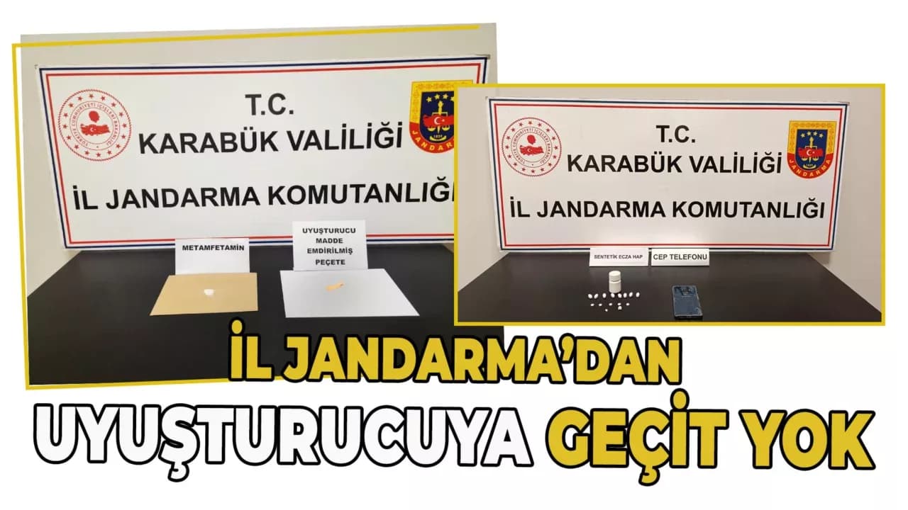 Karabük'te Uyuşturucu Operasyonları