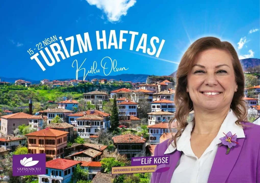 Başkan Mimar Elif Köse'nin Turizm Haftası Mesajı