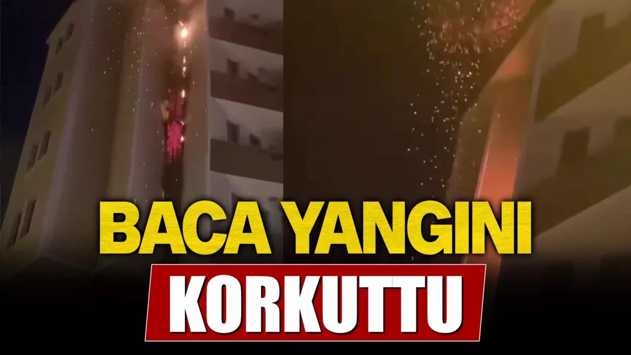 Safranbolu'da baca yangını korkuttu