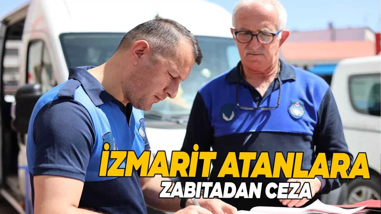 Safranbolu'da Yere İzmarit Atanlara Zabıtadan Ceza