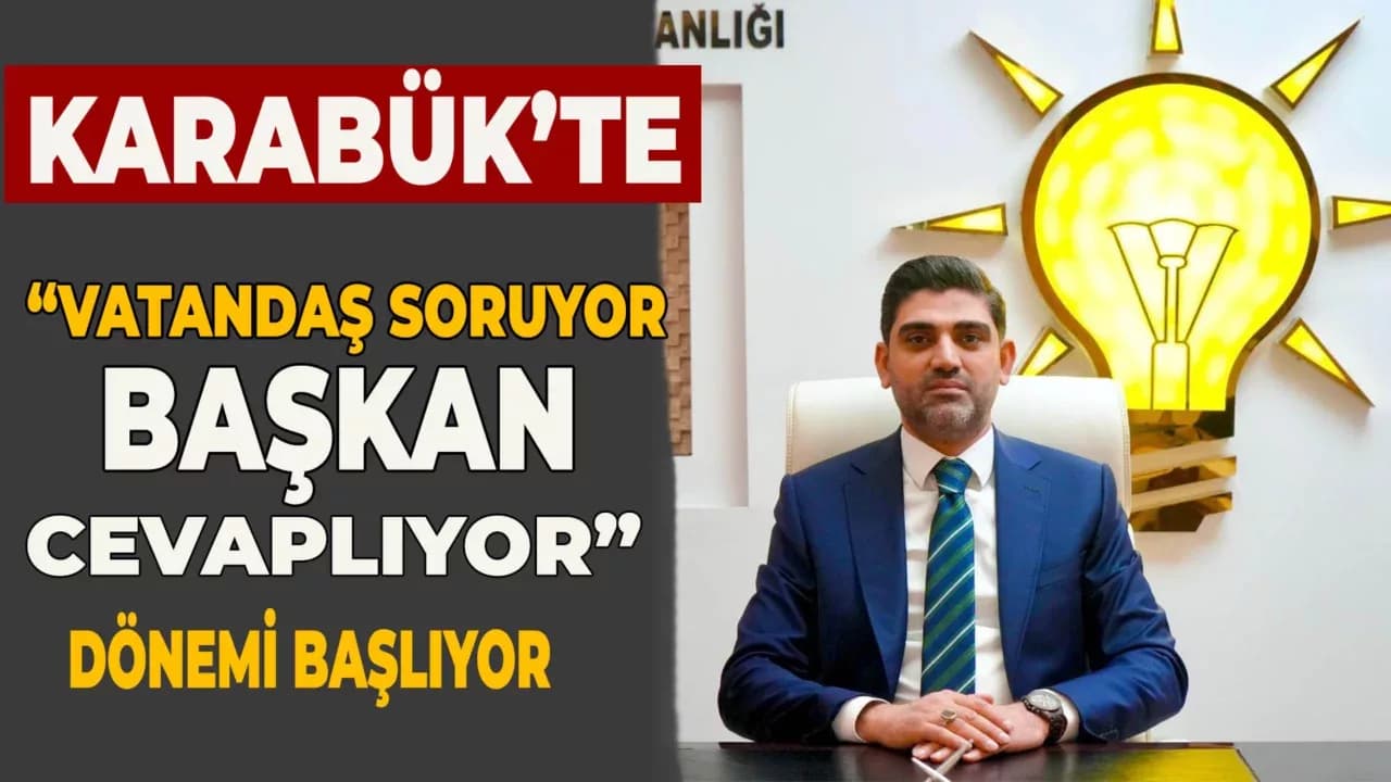 Vatandaş Soracak Başkan Cevaplayacak