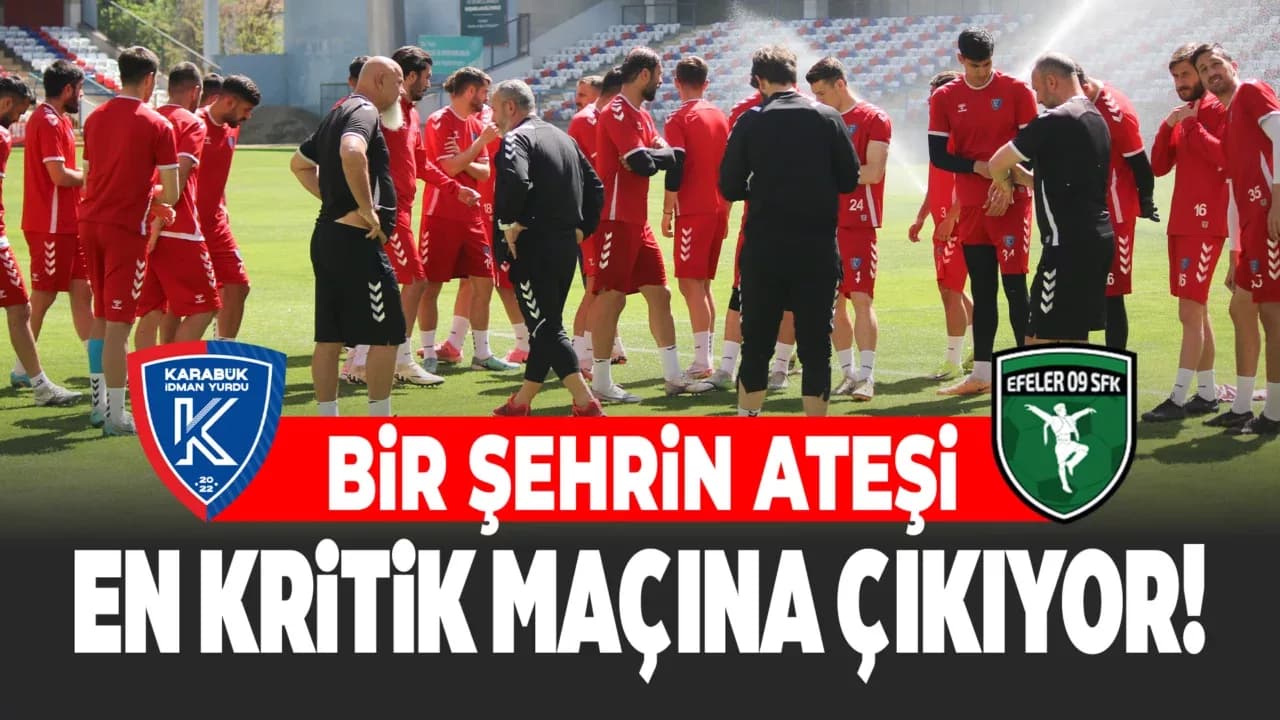 Karabük İdman Yurdu ligin en kritik maçına taraftarları davet etti
