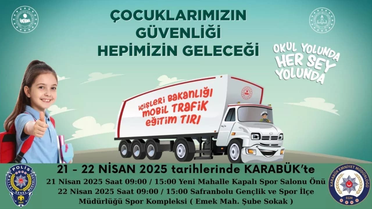 Karabük’te Trafik Eğitimi Başlıyor