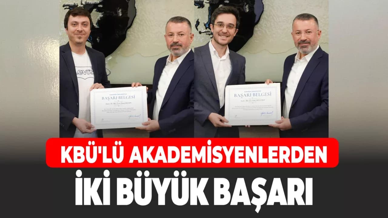 Rektör Kırışık, Anatomi Alanının Türkiye Birincisi ile En İyi Tez Ödüllü Akademisyeni Ödüllendirdi