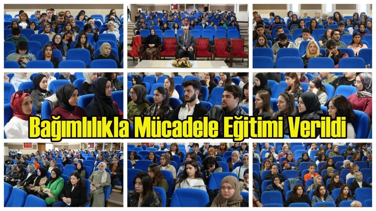 KBÜ'de İŞKUR Gençlik Programı Öğrencilerine Bağımlılıkla Mücadele Eğitimi Verildi