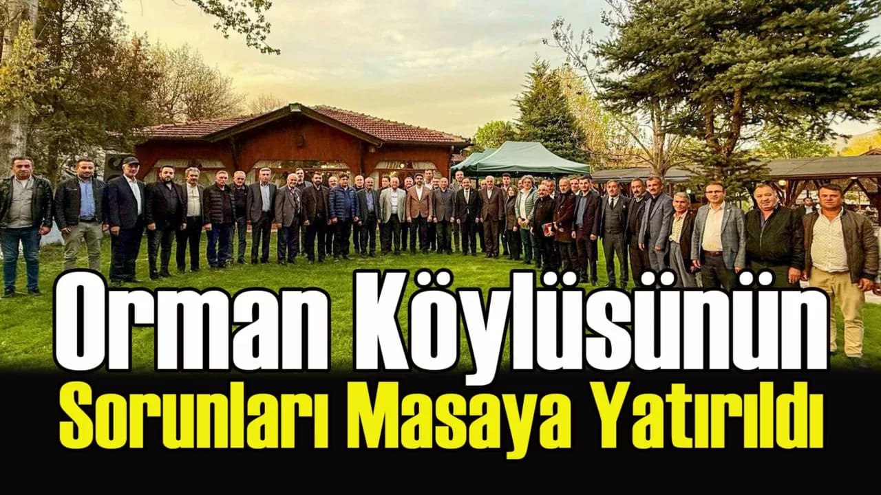 Karabük’te Orman Kooperatifleri Paydaş Toplantısında Buluştu