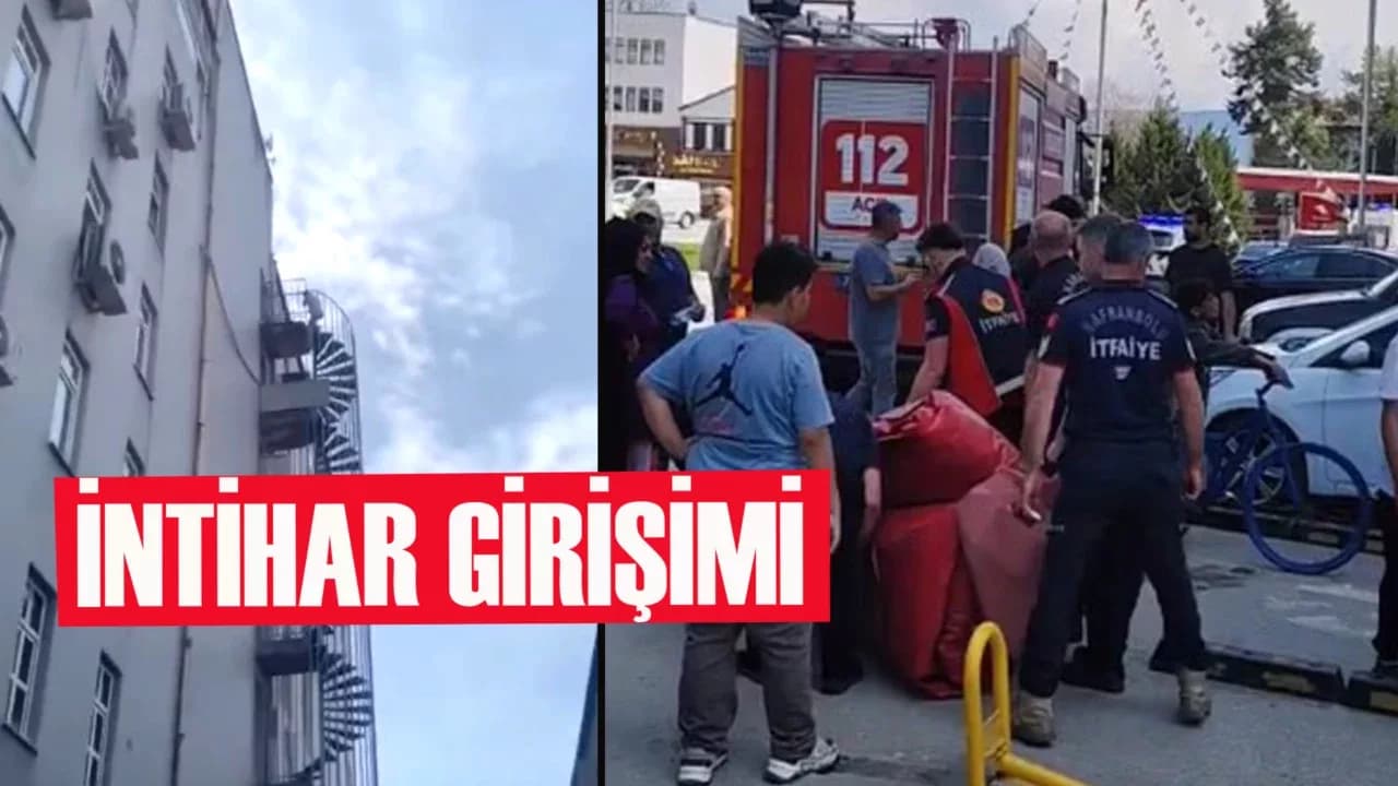 Safranbolu Belediyesi Binasında İntihar Girişimi
