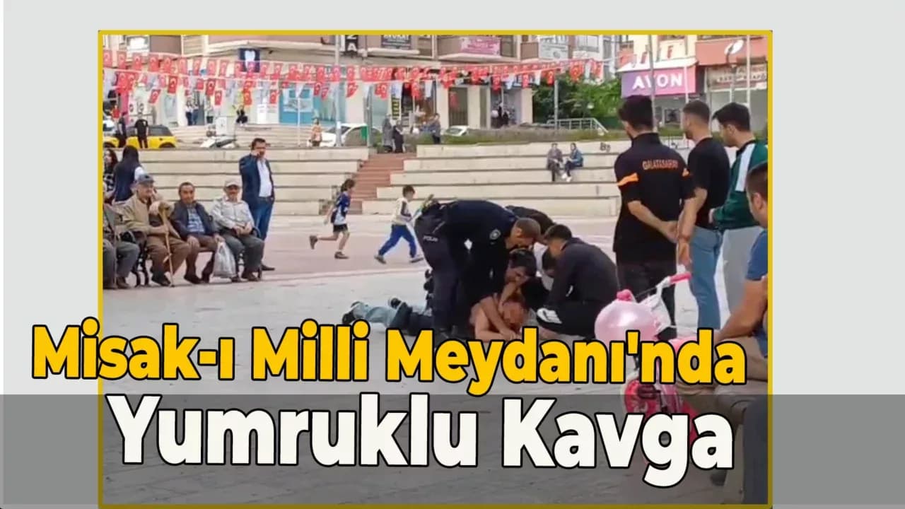 Kavgaya karışan şahıs polis ekiplerine zor anlar yaşattı
