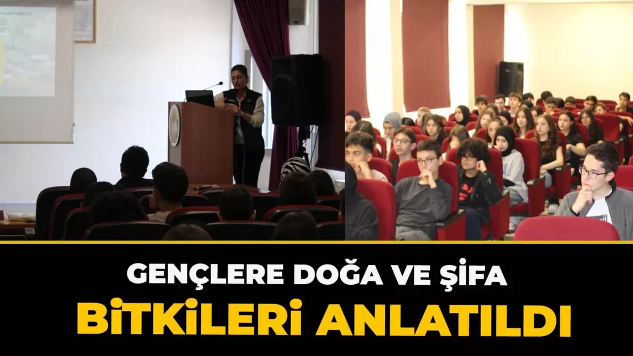 Öğrencilere Tıbbi ve Aromatik Bitkiler Eğitimi Verildi