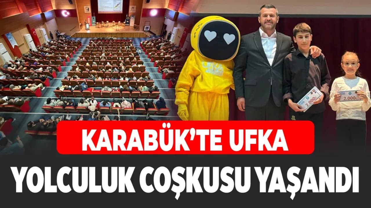 Karabük’te Ufka Yolculuk Yarışmasında Ödüller Sahiplerini Buldu