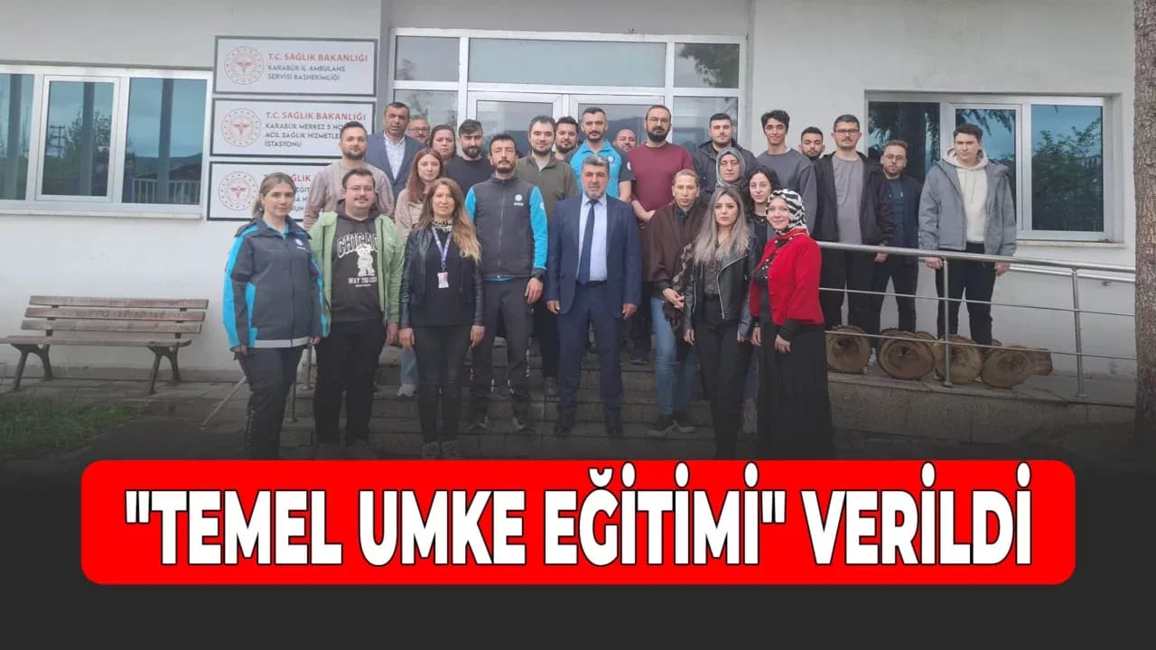 KARABÜK UMKE BÜYÜYOR: 22 YENİ GÖNÜLLÜYLE DAHA GÜÇLÜ
