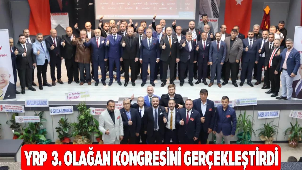 YRP'den Yoğun Katılımlı İl Kongresi