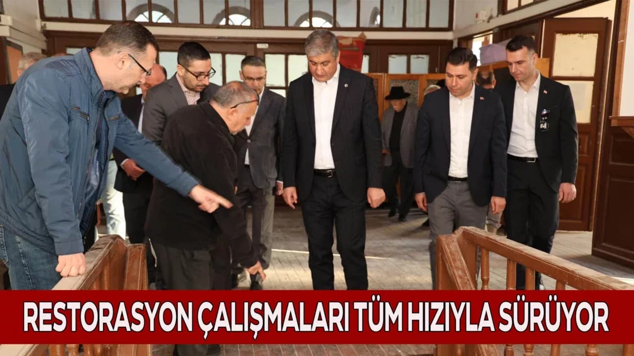  Cemil Meriç MTAL'de Restorasyon Çalışmaları Sürüyor