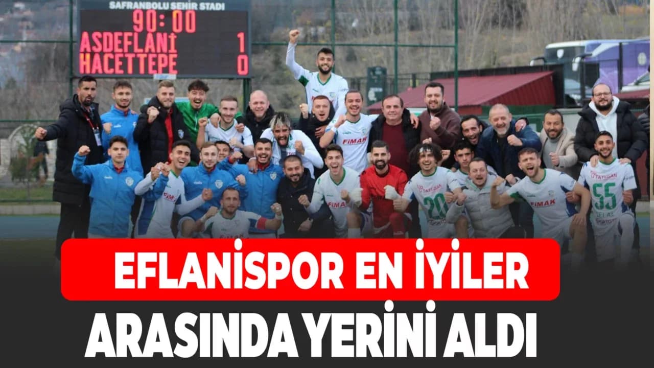 ASD Yapı Eflani Spor İlk Senesinde Büyük İş Başardı