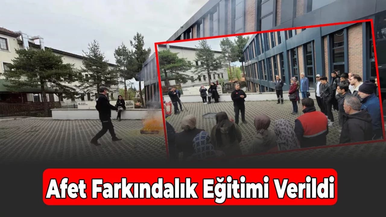 Safranbolu MYO Personeli için 'Afet Farkındalık Eğitimi'