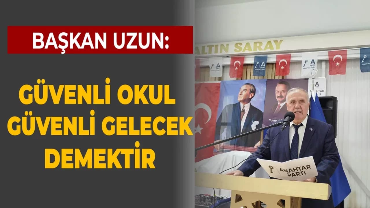 Uzun: "Çocuklarımızı Kaderine Terk Etmeyeceğiz"