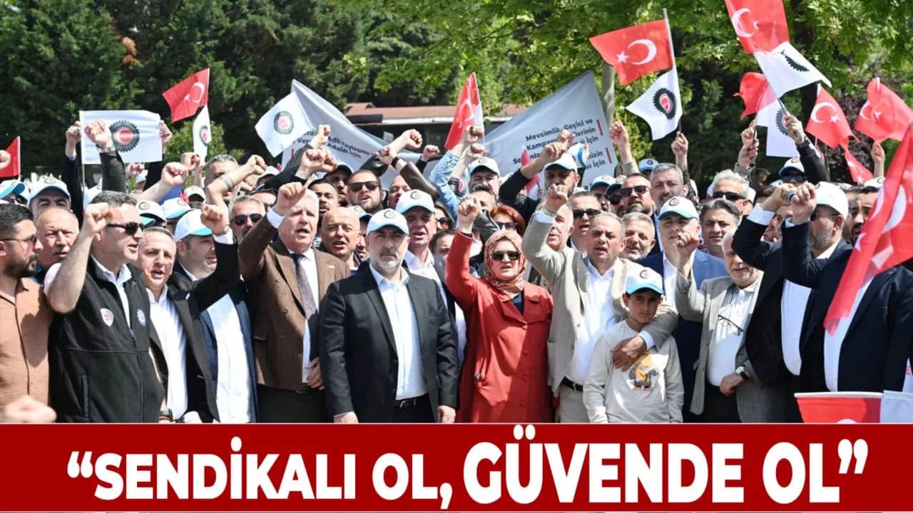 Genel Başkan Değirmenci, Hak-İş Olarak Emekçinin Sesini, 1 Mayıs Haftasında Kocaeli’den Yükseltti