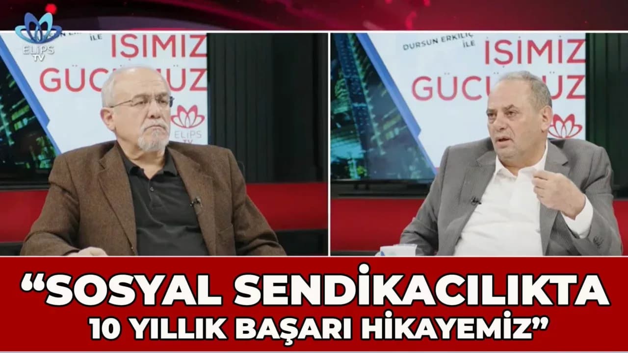 Genel Başkan Yunus Değirmenci’den Elips TV’ye özel açıklamalar