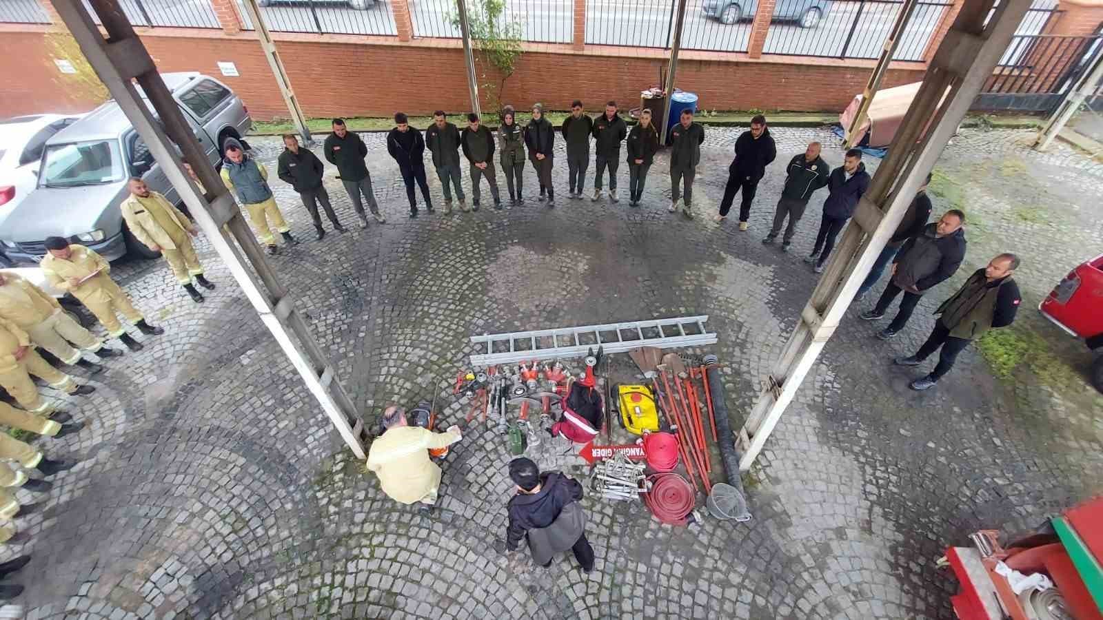 Zonguldak’ta orman yangınlarına karşı eğitim seferberliği