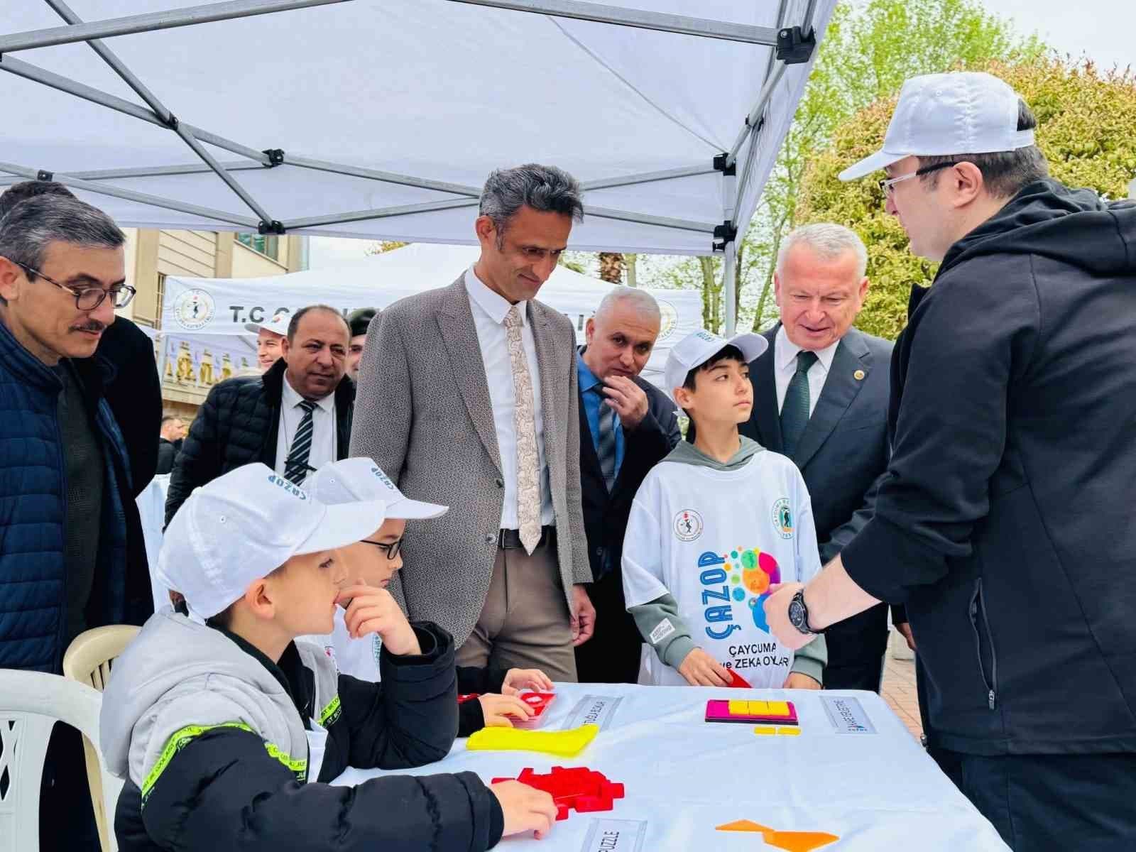 Çaycuma’da zekâ ve eğlence buluştu: ÇAZOP fuarı açıldı