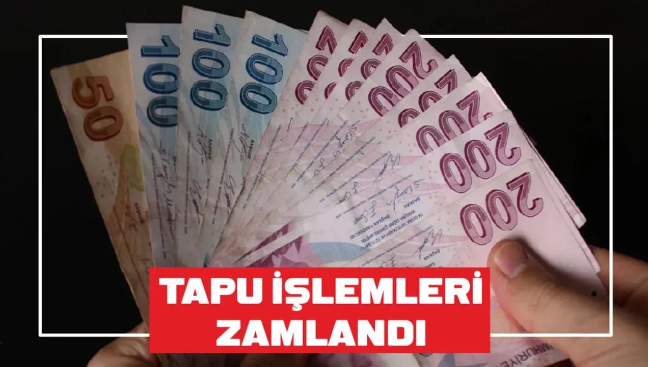 Tapu Harçlarına Büyük Zam: Konut ve Arsa Alımında Ödenecek Bedel Arttı