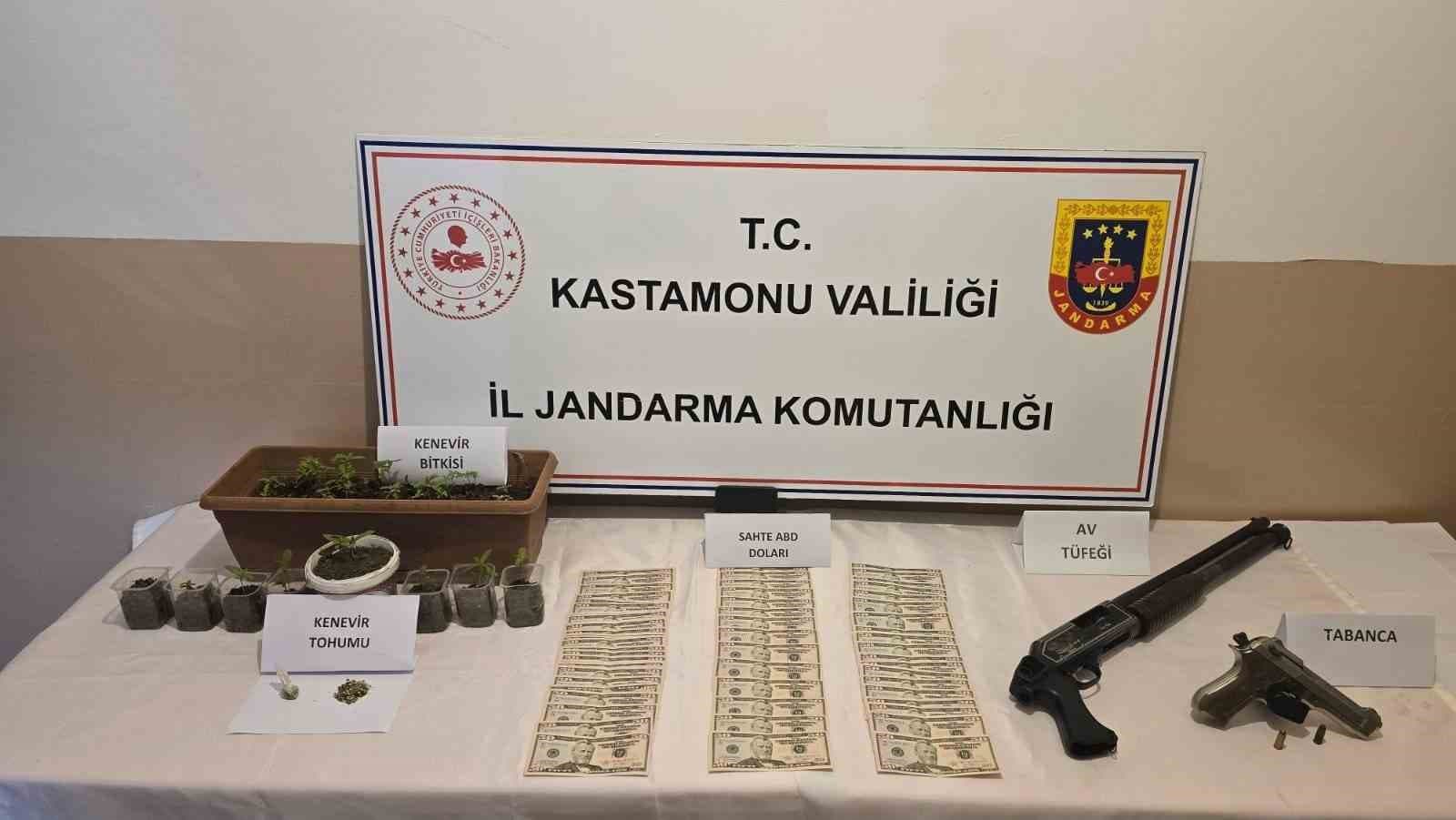 Kastamonu’da uyuşturucu operasyonu: 1 gözaltı