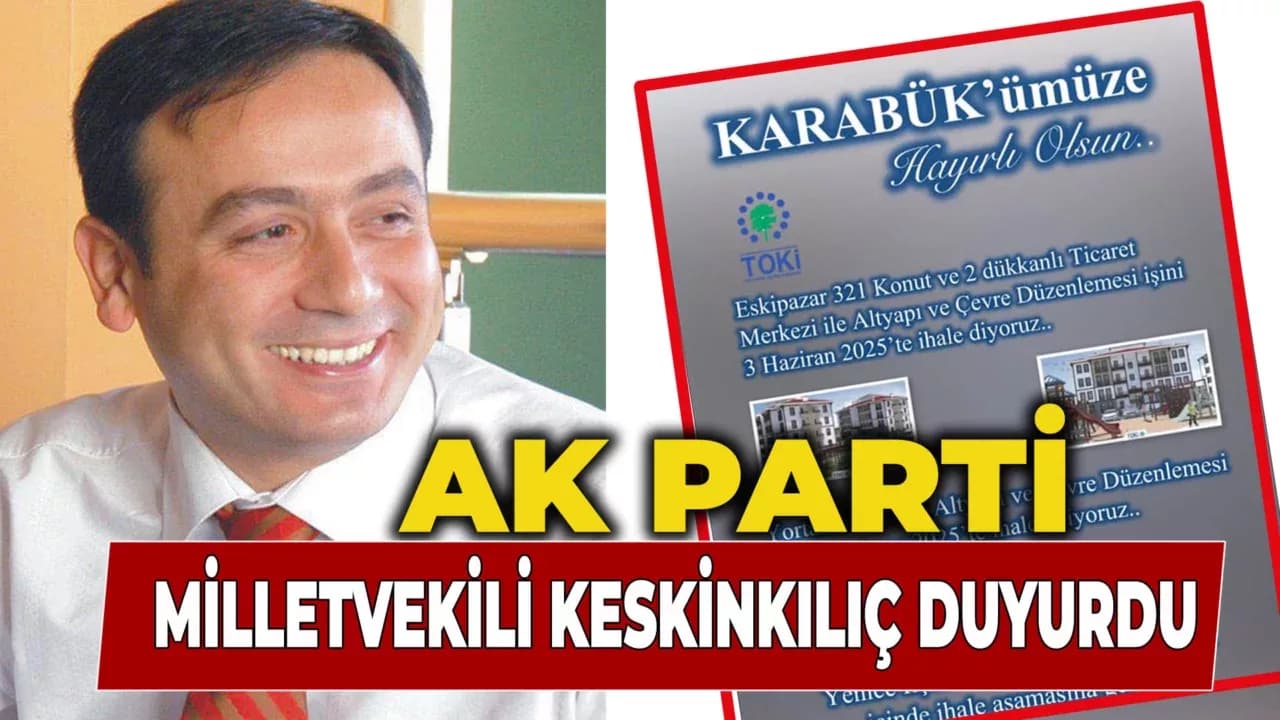 Karabük'te TOKİ'den Toplu Konut Hamlesi