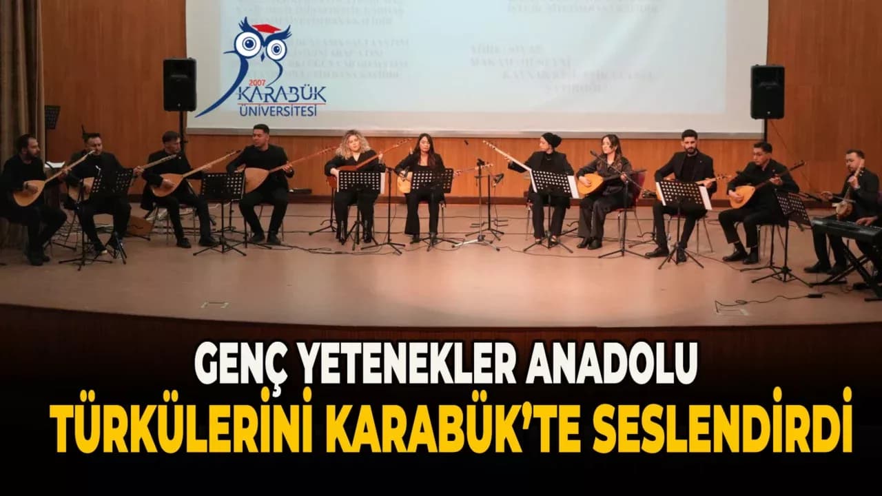 Karabük Üniversitesinde Anadolu Ezgileri Yankılandı