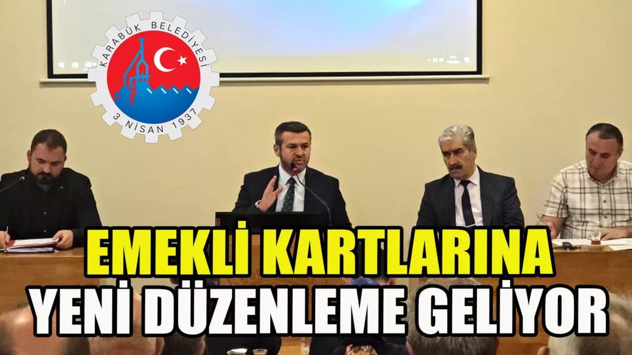 Karabük Belediye Başkanı Özkan Çetinkaya, Emekli Kartları ve Gündemdeki İddialara Mecliste Cevap Verdi