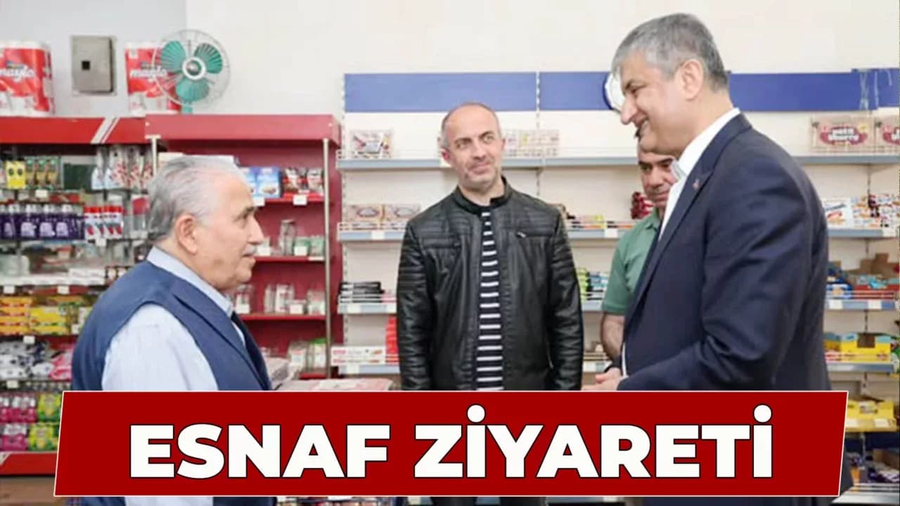 Vali Yavuz'dan Esnaf Ziyaretleri