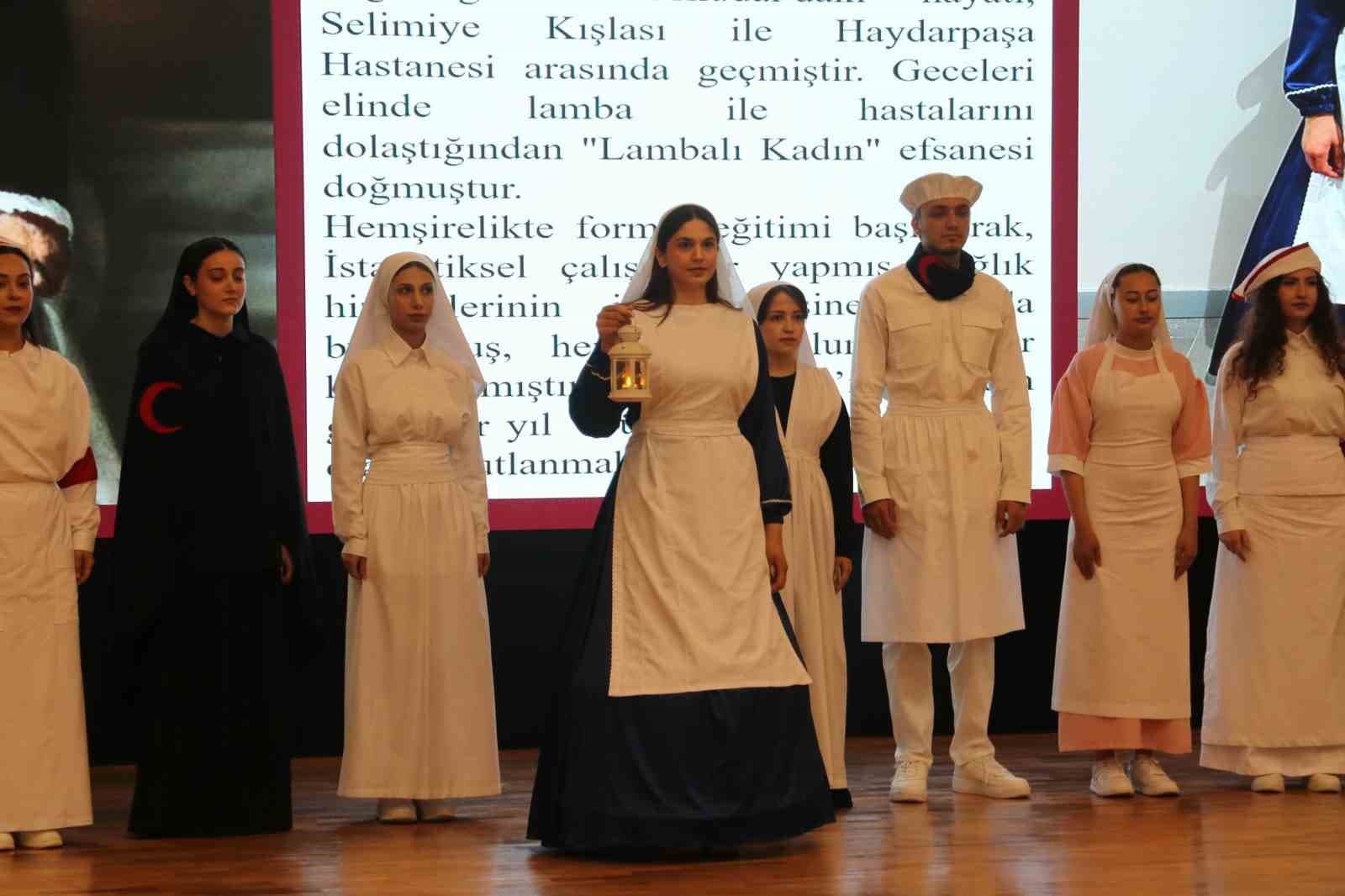 BEUN’de Hemşirelik Haftası’na özel tarihi defile