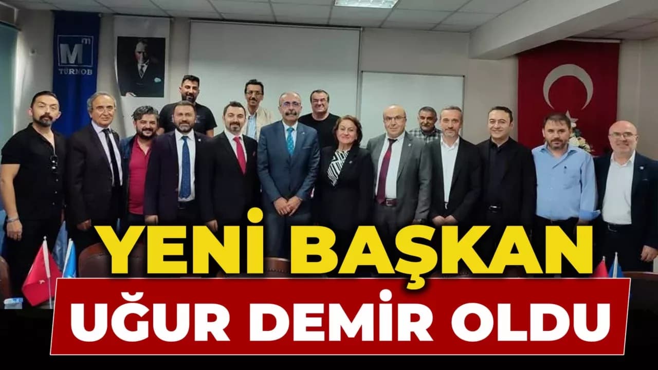 Karabük SMMM'nin Yeni Başkanı Uğur Demir Oldu
