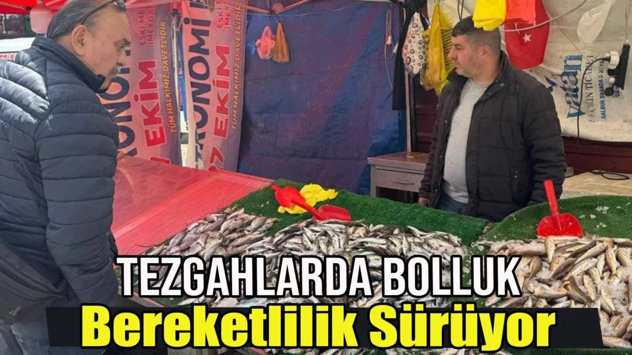 Balık sezonu bitmesine rağmen tezgahlarda bereketlilik sürüyor