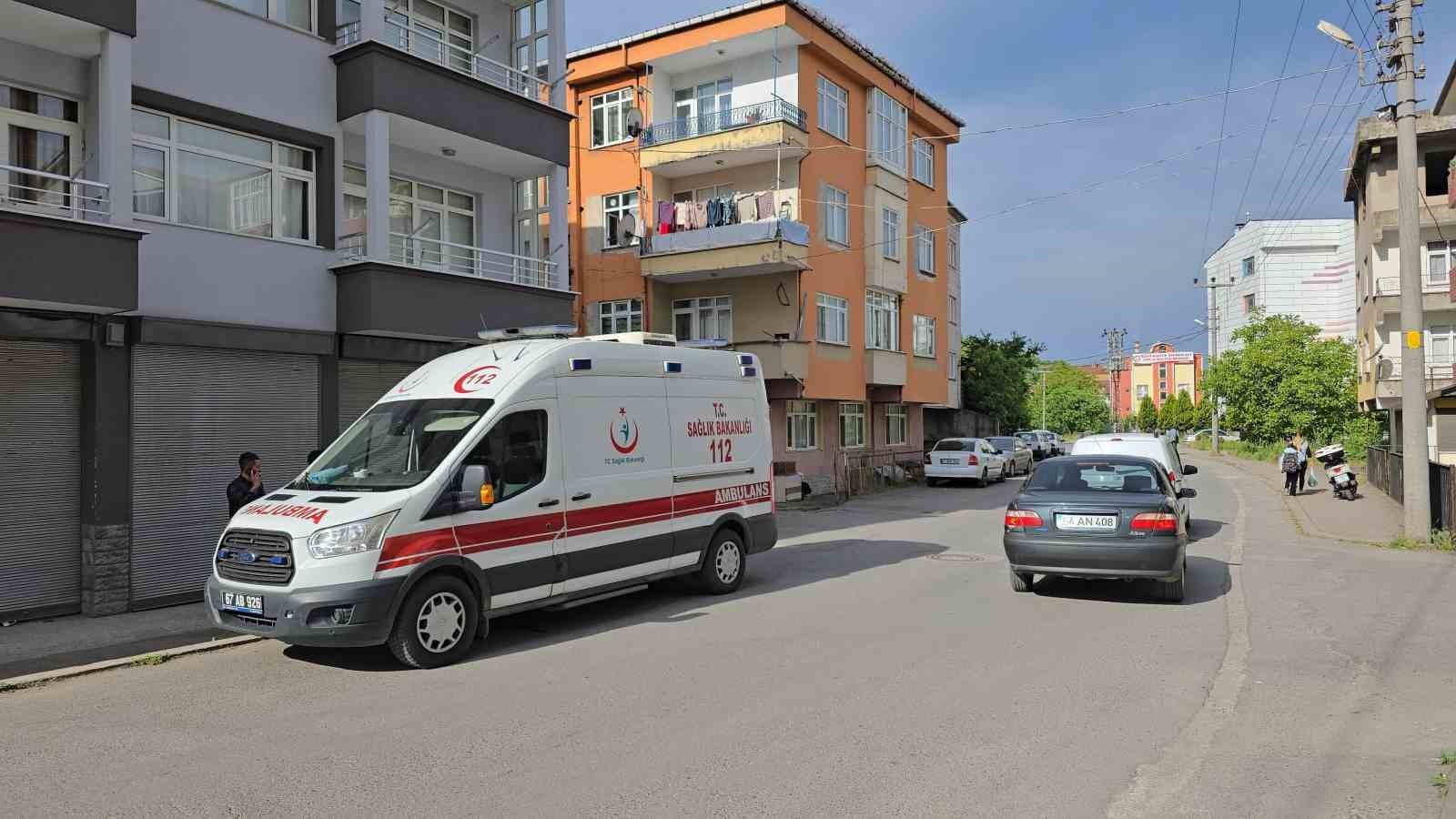 Karadeniz Ereğli’de korku dolu anlar