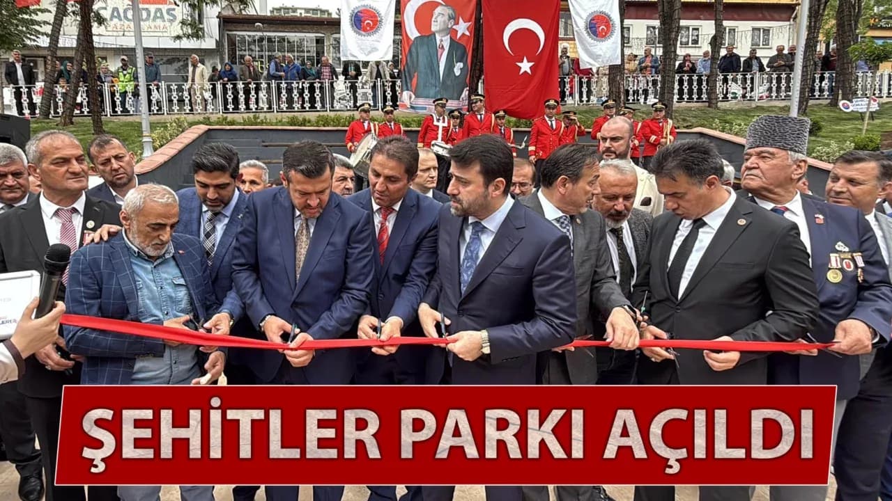 Şehitler Parkı Açıldı
