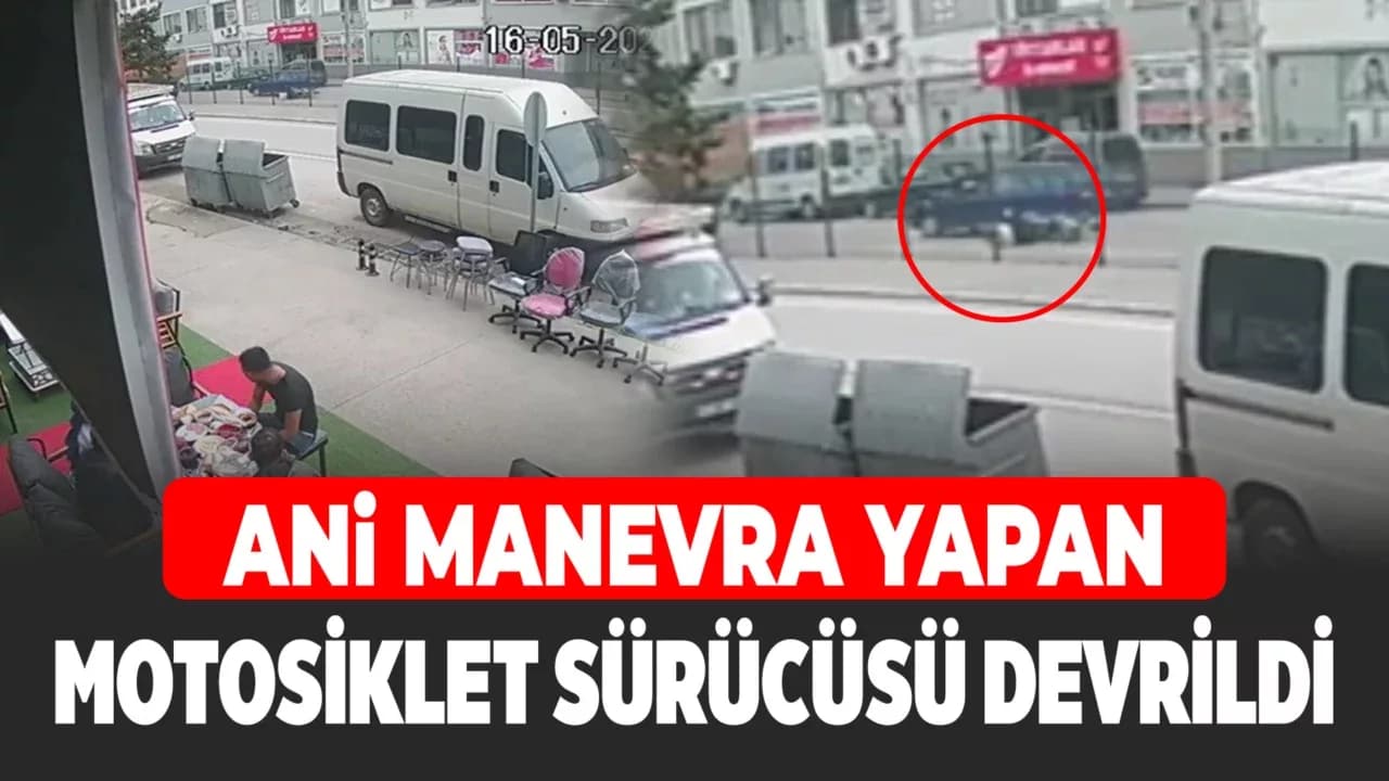 Karabük'te otomobile çarpmamak için manevra yapan motosiklet sürücüsü yaralandı
