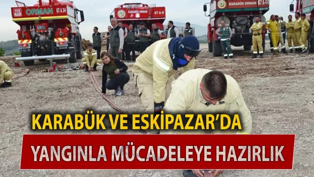 Orman Yangınlarıyla Mücadele İş Başı Eğitimleri Tamamlandı