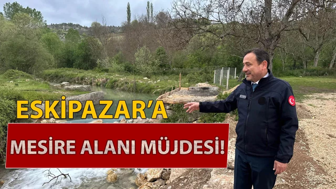 Eskipazar'da Büyükyayalar Mesire Alanı Çalışmaları Başladı