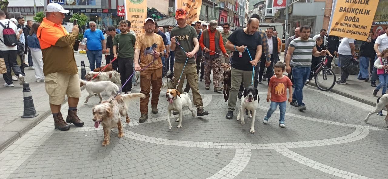 Profesyonel avcılar Devrek’te buluştu