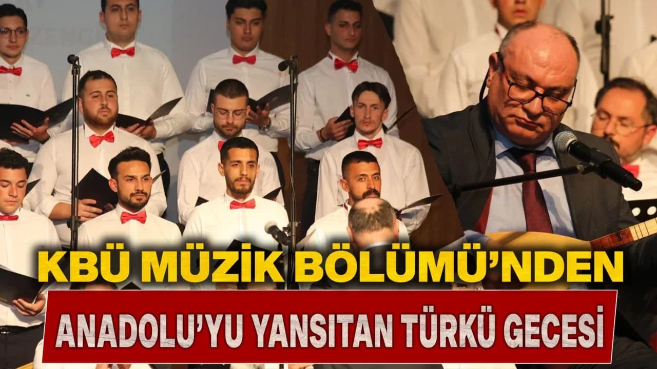 KBÜ’de Türk Halk Müziği Rüzgarı Esti