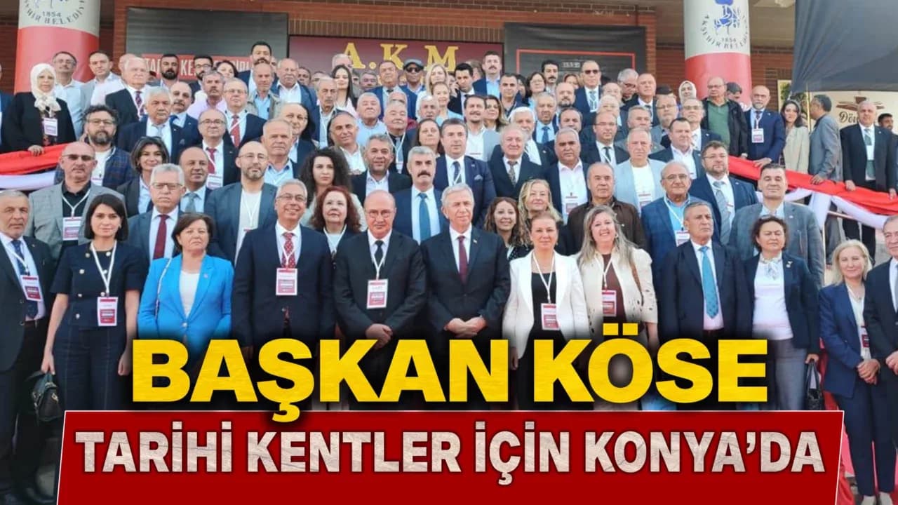 Başkan Elif Köse, Konya’daki Tarihi Kentler Birliği Toplantısına Katıldı